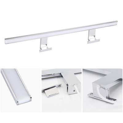 Polished Chrome 15W Cabinet and Mirror Light Mounted IP44 Waterproof 800mm LED Mirror Front Lamp for bathroom