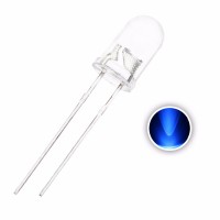 Dip LED Blue 5mm Diode Round Transparent 5 mm LED Light Emitting Diode Lamp