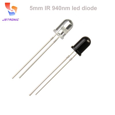 1.5V 5mm IR infrared receiver led diode 940nm