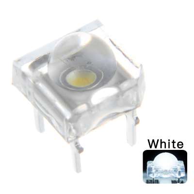 4-pins Piranha LED Diodos 5mm F5 Piranha LED White Clear 5 mm LED Diode Light-Emitting-Diode