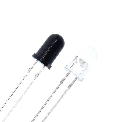 3mm 5mm 940nm LEDs Infrared Emitter and IR Receiver LED Diode